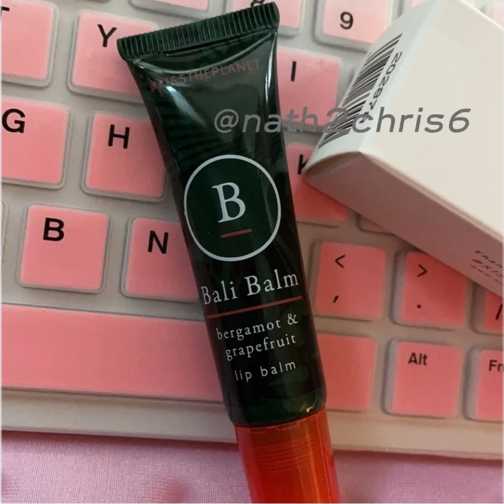Bali Balm Bergamot & Grapefruit Lip Balm new
